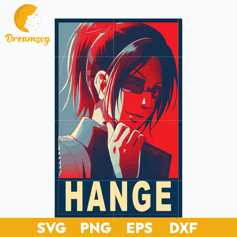 Hange Svg, Hange Zoe Svg, Attack On Titan Svg, Anime Svg, Hange Anime Svg, file for cricut, Anime svg, png, eps, dxf digital download