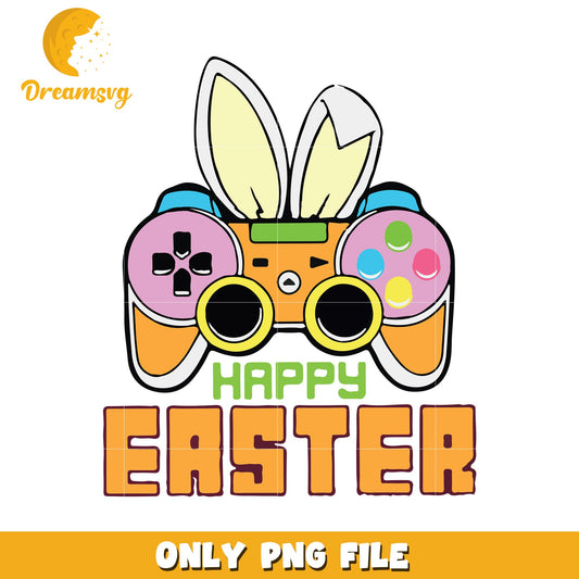 Happy easter game day design png, easter day png, game day png