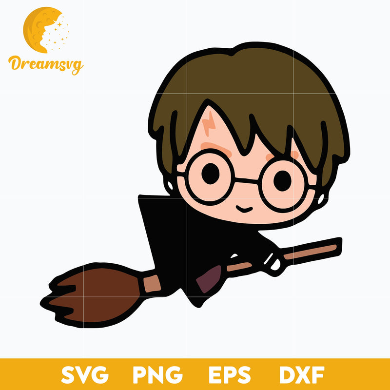 Harry Potter Cute svg, Friends Svg, Wizard Svg, Magic Svg, Wizard School Svg, Harry potter svg, png, dxf, eps digital file.