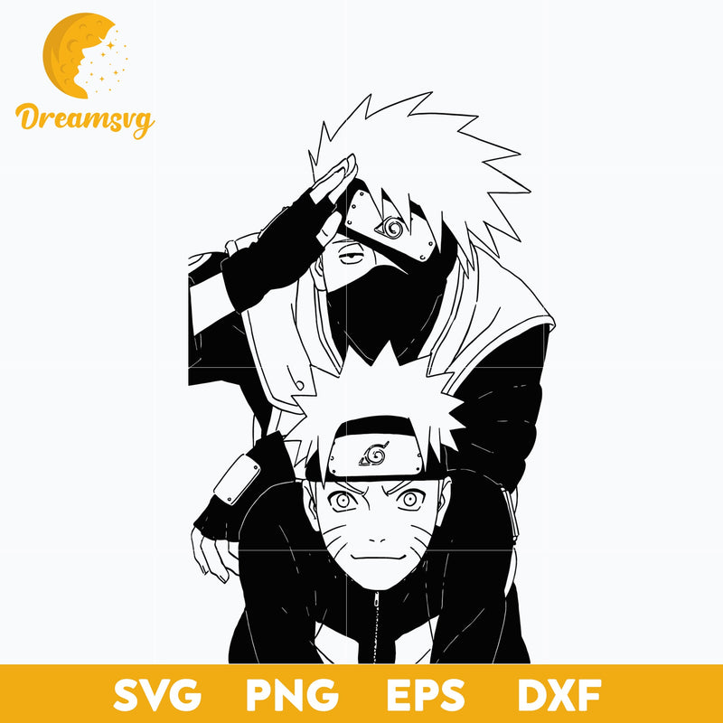 Hatake Kakashi Svg, Naruto Svg, file for cricut, Anime svg, png, eps, dxf digital download