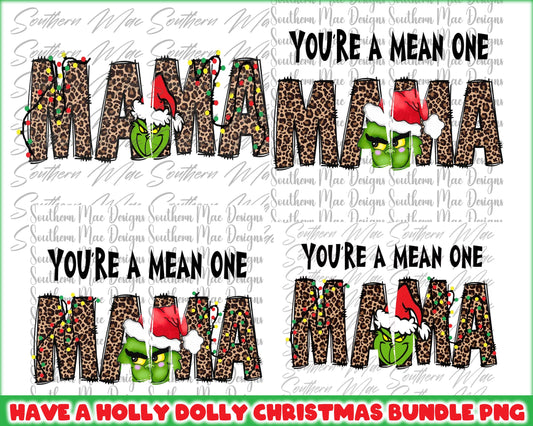 Have A Holly Dolly Christmas PNG Bundles, Dolly Parton Png, Country Music Lover, Christmas Gifts, Vintage Christmas Sublimation Design CRM24112206