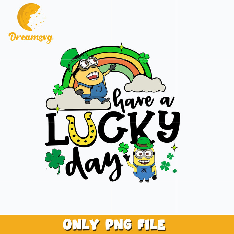Minions have a lucky patrick's day Png