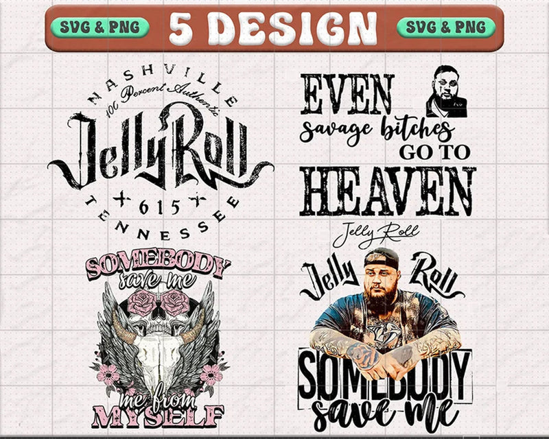 Jelly Roll Png, Somebody Save Me Png, Jelly Roll 2023 Tour Png