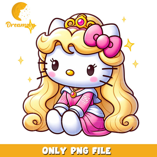 Hello Kitty Aurora PNG Princess Clipart