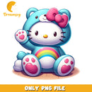 Hello Kitty Bear Costume PNG