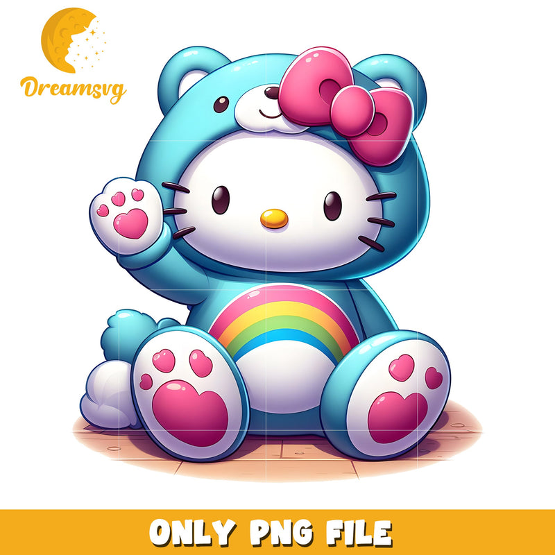 Hello Kitty Bear Costume PNG