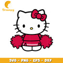 Hello Kitty Cheerleader SVG Cute Design for Fans