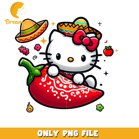 Hello Kitty Chili PNG Clipart