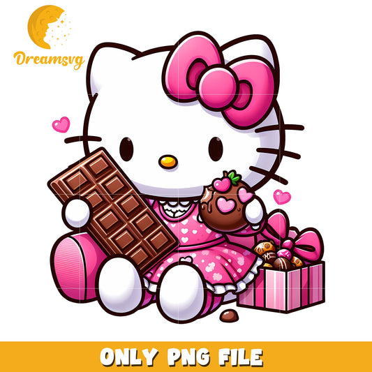 Hello Kitty Chocolate PNG Clipart