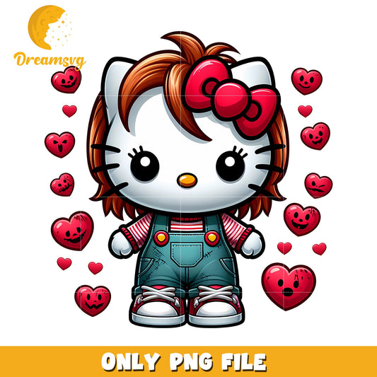 Hello Kitty Chucky PNG Image Download
