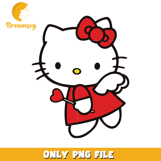 Hello Kitty Cupid PNG