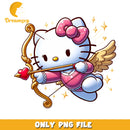 Hello Kitty Cupid PNG Valentine's Day