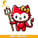 Hello Kitty Devil PNG Image Download