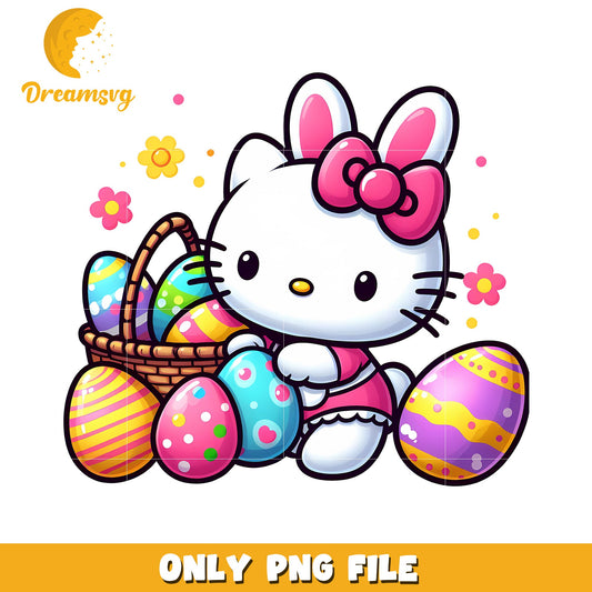 Hello Kitty Easter PNG Clipart