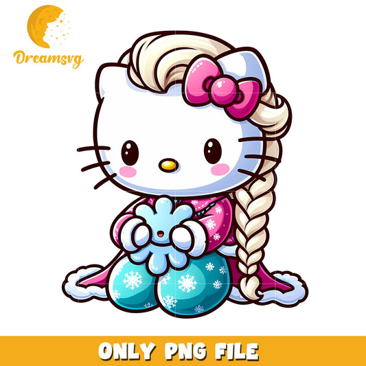 Hello Kitty Elsa PNG Clipart