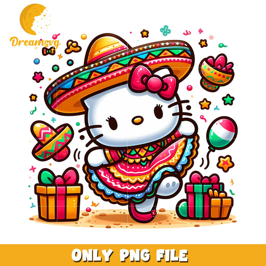 Hello Kitty Fiesta PNG  Download