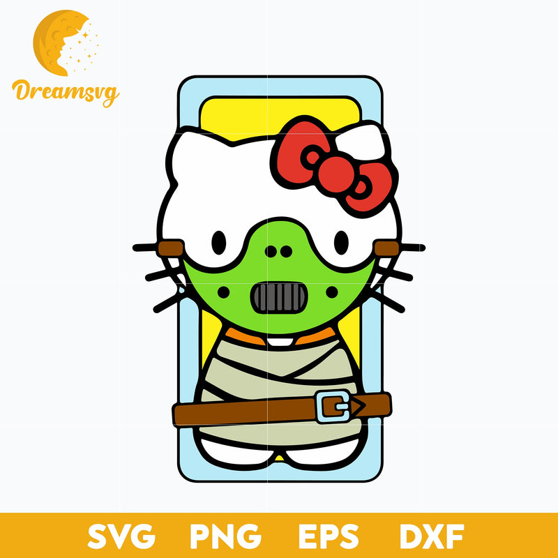 Hello Kitty Hannibal Svg, Hello Kitty Halloween Svg, Hello Kitty Svg, Halloween Svg, png, dxf, eps digital file.