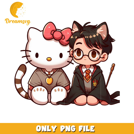 Hello Kitty Harry Potter PNG Image