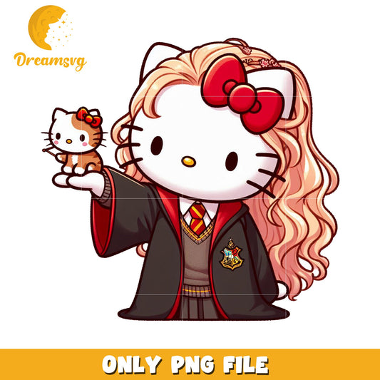 Hello Kitty Hogwarts PNG Download