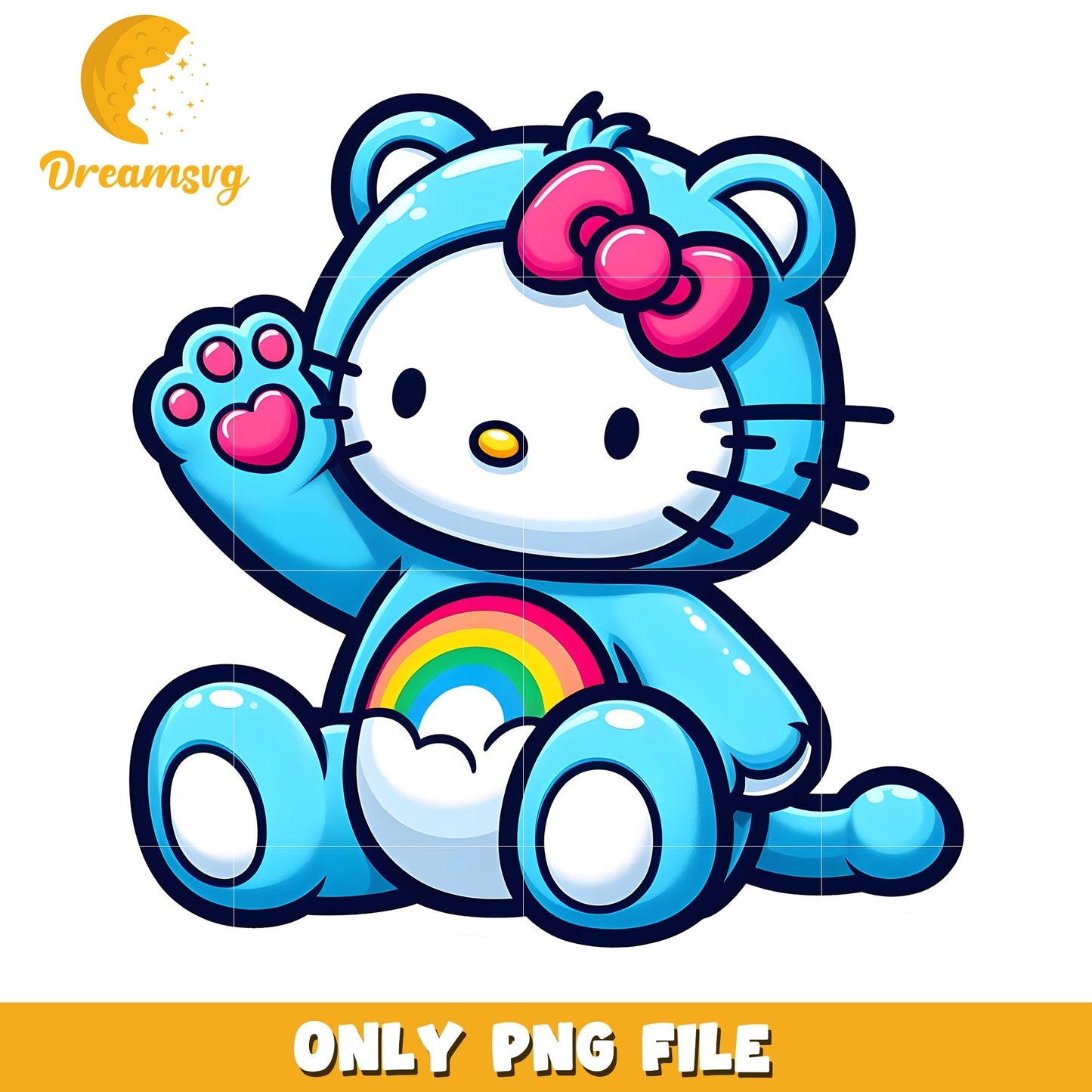 Hello Kitty Lion Cub PNG Cute Cartoon