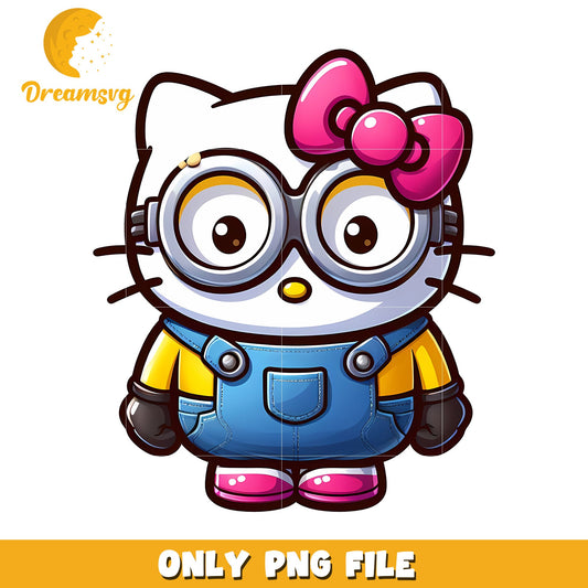 Hello Kitty Minion PNG Clipart