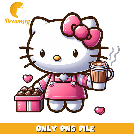 Hello Kitty PNG Coffee & Chocolates