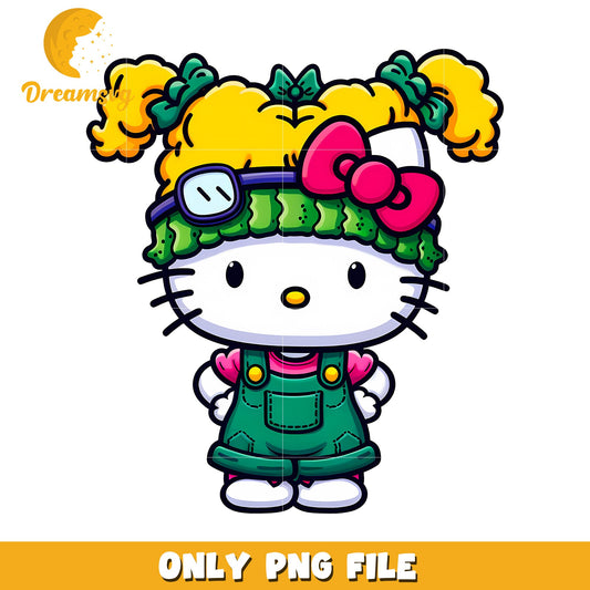 Hello Kitty PNG Cute Mechanic Design