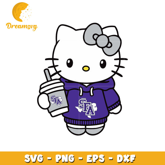 Hello Kitty SFA Hoodie SVG