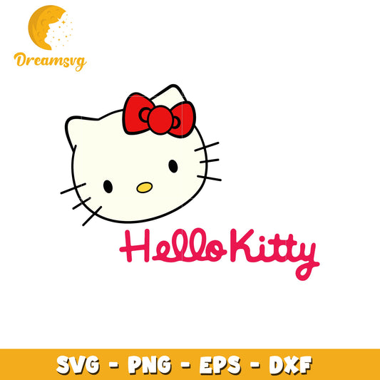 Hello Kitty SVG Cut Files for Cricut and Silhouette Designs
