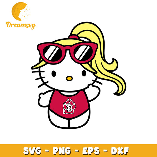 Hello Kitty SVG Design Summer Sunglasses
