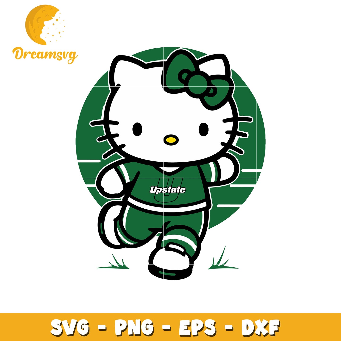 Hello Kitty SVG Design Upstate Spartan
