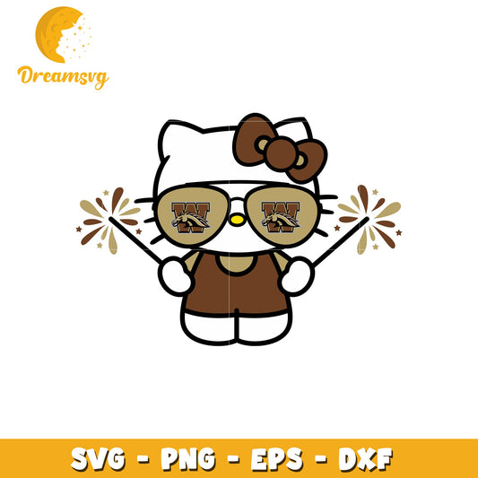 Hello Kitty SVG Design Western Theme