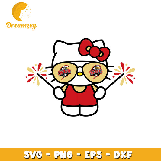 Hello Kitty SVG Design for Southern Utah Fans