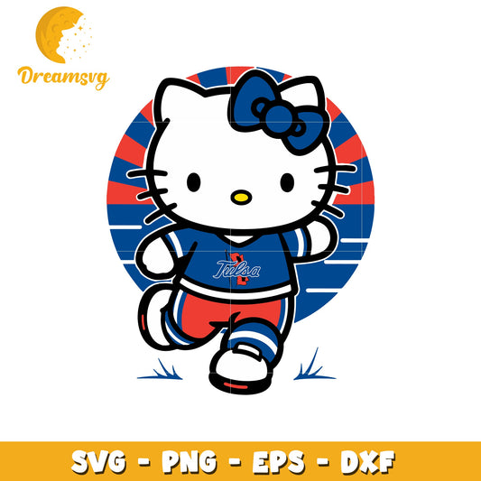 Hello Kitty SVG Design for Sports Fans and Crafts