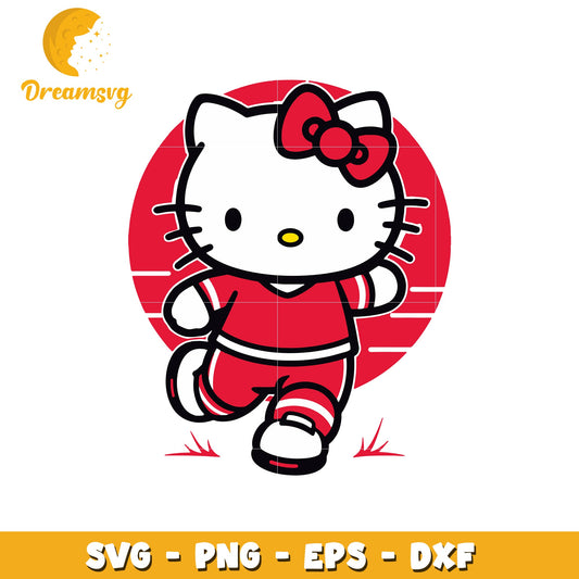 Hello Kitty SVG Sport Design