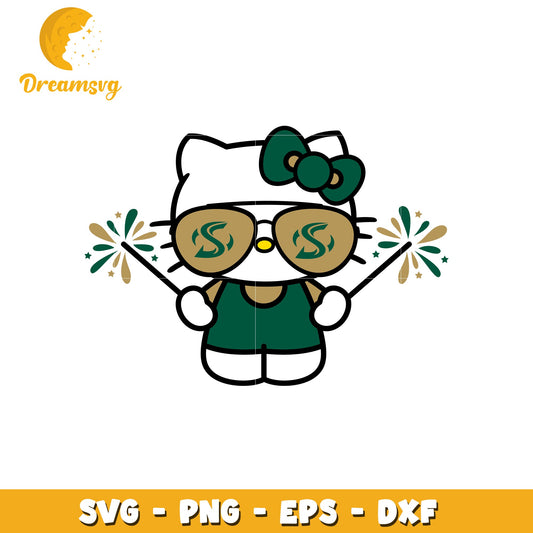 Hello Kitty SVG Sunglasses Design