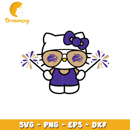 Hello Kitty SVG Wildcat Design