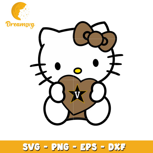 Hello Kitty SVG with Star Design