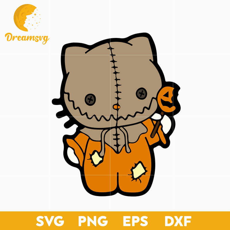 Hello Kitty Sam Trick or Treat Svg, Hello Kitty Halloween Svg, Hello Kitty Svg, Halloween Svg, png, dxf, eps digital file.