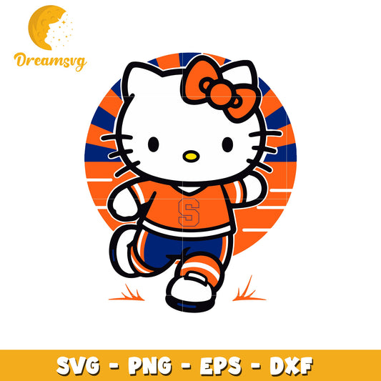 Hello Kitty Sports SVG Design for Fun Projects