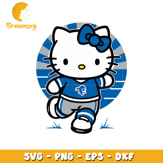Hello Kitty Sporty SVG Design for Fans and Crafters