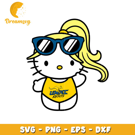 Hello Kitty Summer SVG Design for Trendy Fans