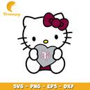 Hello Kitty Texas A&M SVG