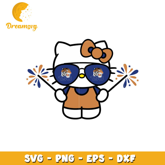 Hello Kitty Tiger SVG Design
