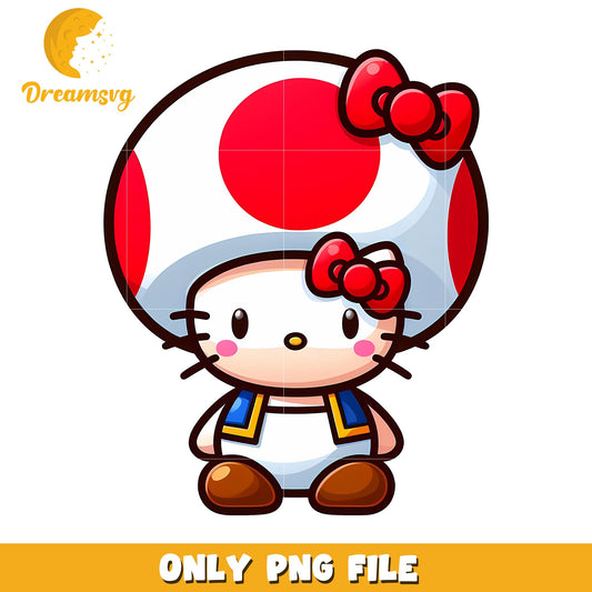 Hello Kitty Toad PNG Download