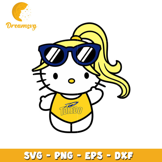 Hello Kitty Toledo SVG Design for Summer Fun