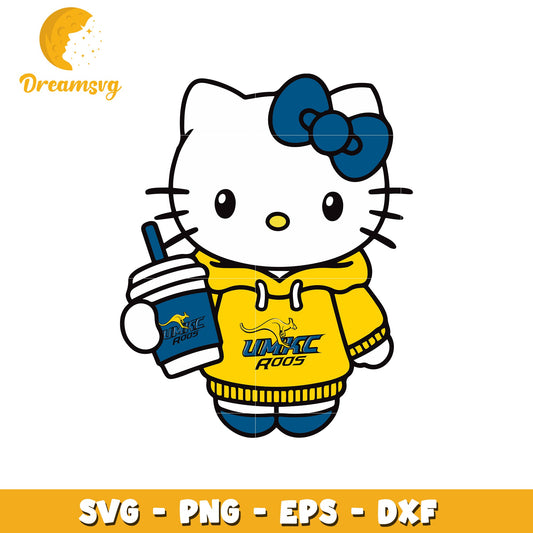Hello Kitty UMKC Roos SVG Design for Fans