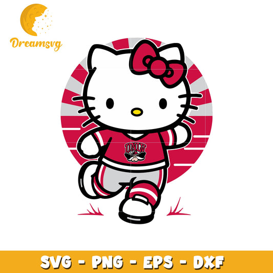 Hello Kitty UNLV Rebels SVG Design