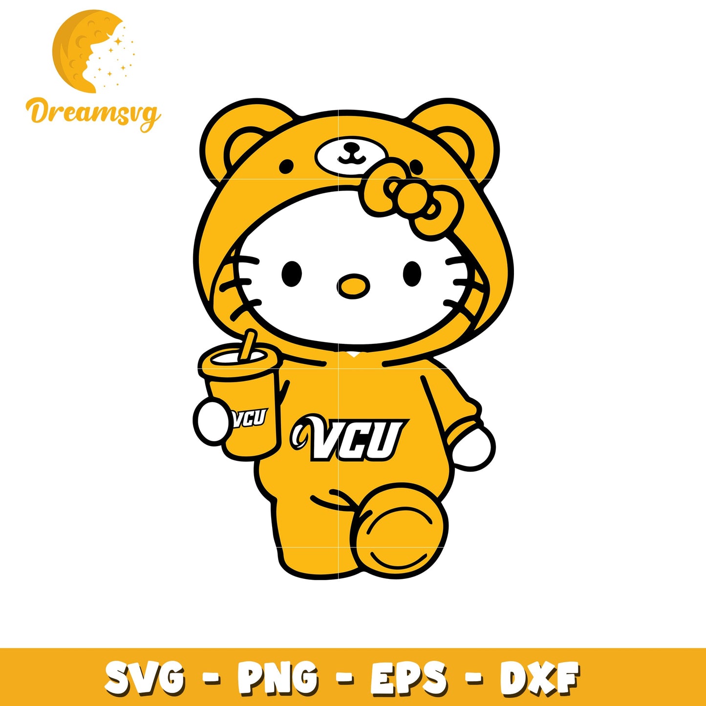 Hello Kitty VCU SVG Design