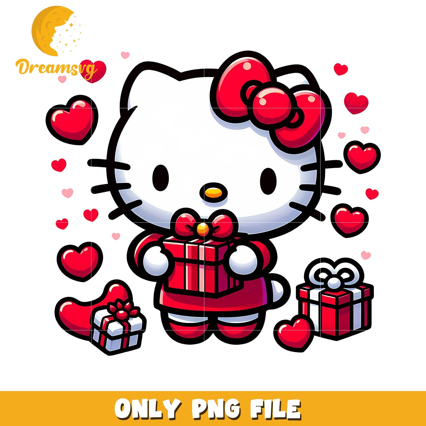 Hello Kitty Valentine PNG Download